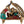 10" Radha Krishna Sitting on Peacock Boat with Inlay Work In Brass | Handmade | Made In India