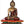 Buddha Seated on Wooden Chowki, His Hand In Bhumisparsha Mudra
