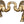 Temple Elephant Pair with Bells and Upraised Trunks (Supremely Auspicious According to Vastu)