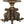 Cheetah Candle Stand