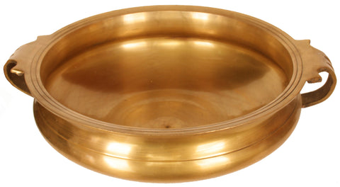 Brass Urli with Traditional Features