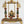 13" Lord Ganesha on a Swing In Brass