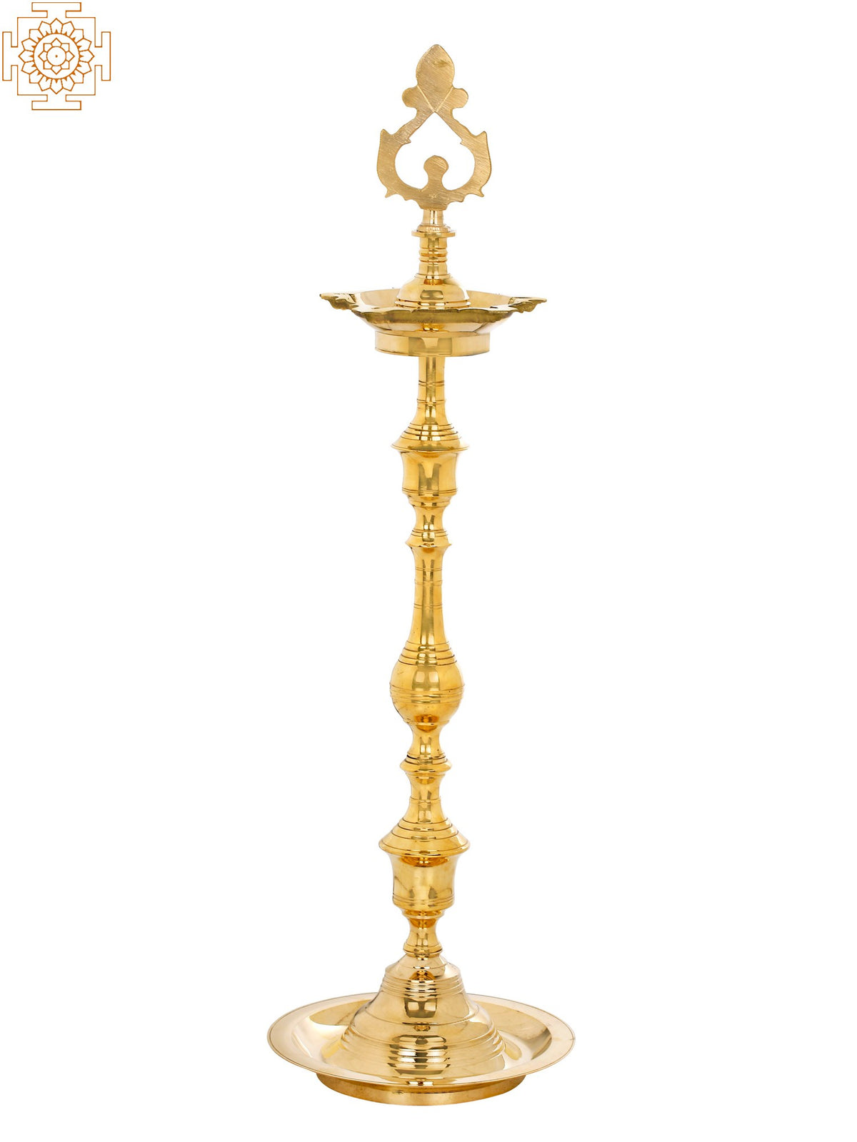 Brass Lamp from South India
