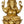 13" Lord Ganesha Seated on Lotus In Brass | Handmade | Made In India