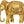 10" Decorated Temple Elephant In Brass | Home Decor | Handmade | Made In India