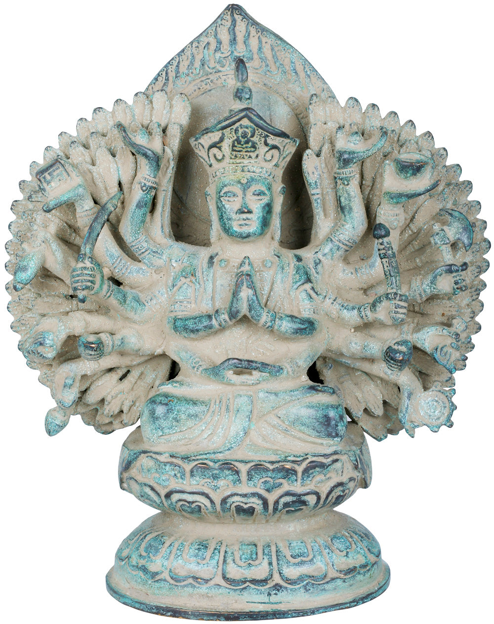 8" Devi Chandi In Brass | Handmade | Made In India