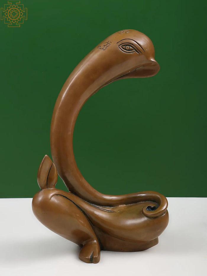 An Eternal Blessing Unfolding in Quiet Motion (Modern Sculpture of Lord Ganesha)