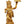 47" Shri Krishna Lifting Govardhana Mountain | Handmade Large Size Brass Statue