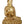 36" Gracious Buddha, Clad in a Luxuriant Robe in Brass | Indian Handcrafted Idol