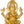 20" Ganesha Seated on Royal Chowki with Parasol In Brass | Handmade | Made In India