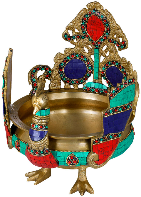 Jewelled Peacock Urli