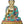 12" Tibetan Buddhist Medicine Buddha with the Bowl of Medicinal Herbs | Handmade Brass Idols