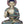 28" Tibetan Buddhist Lord Buddha, His Robe Decorated with Fine Inlay Work In Brass | Handmade | Made In India