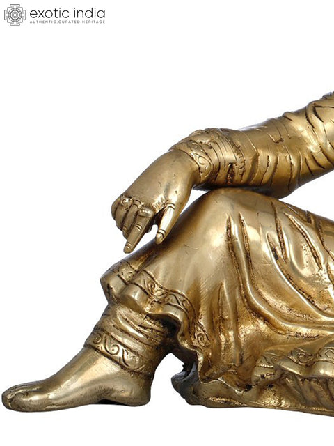 12" Chhatrapati Shivaji Maharaj In Brass | Handmade | Made In India