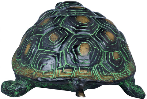 Charming Golden Shades Brass Vastu Tortoise Statue