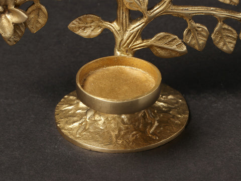Brass Tree Candle Stand