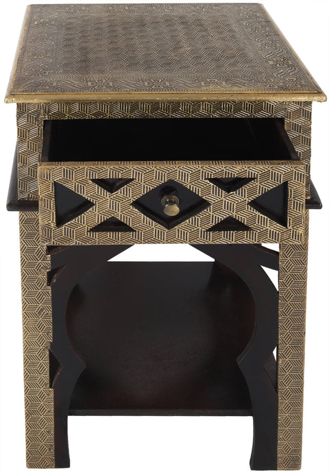 Decorated Side Table
