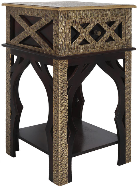 Decorated Side Table