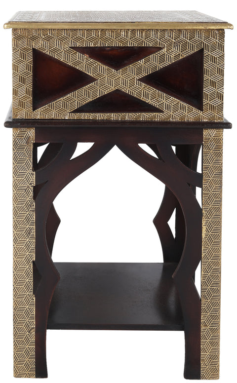 Decorated Side Table