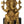 14" Bhagawan Ganesha Idol Seated on Wooden Chowki | Handmade Brass Statue