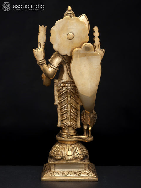 13" Superfine Kumara Karttikeya (Murugan Swami) In Brass | Handmade | Made In India