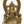 21" Lord Ganesha Seated on Prabhawali Throne In Brass | Handmade | Made In India