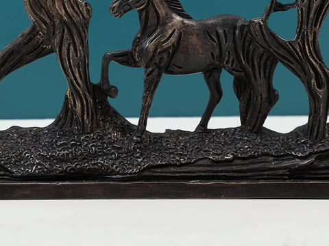 Stylized Horse Under Horse