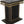High Wooden Pedestal with Lattice, Brass Work and Ghungroos