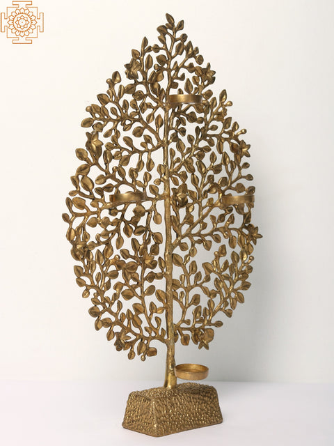 Tree of Life with Four Wax Diyas Holder