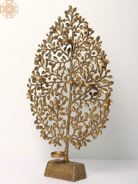Tree of Life with Four Wax Diyas Holder