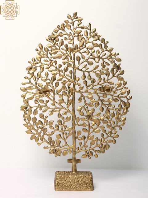 Tree of Life with Four Wax Diyas Holder