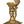 Delightful Vastu Parrot Tall Lamp on Carved Tortoise