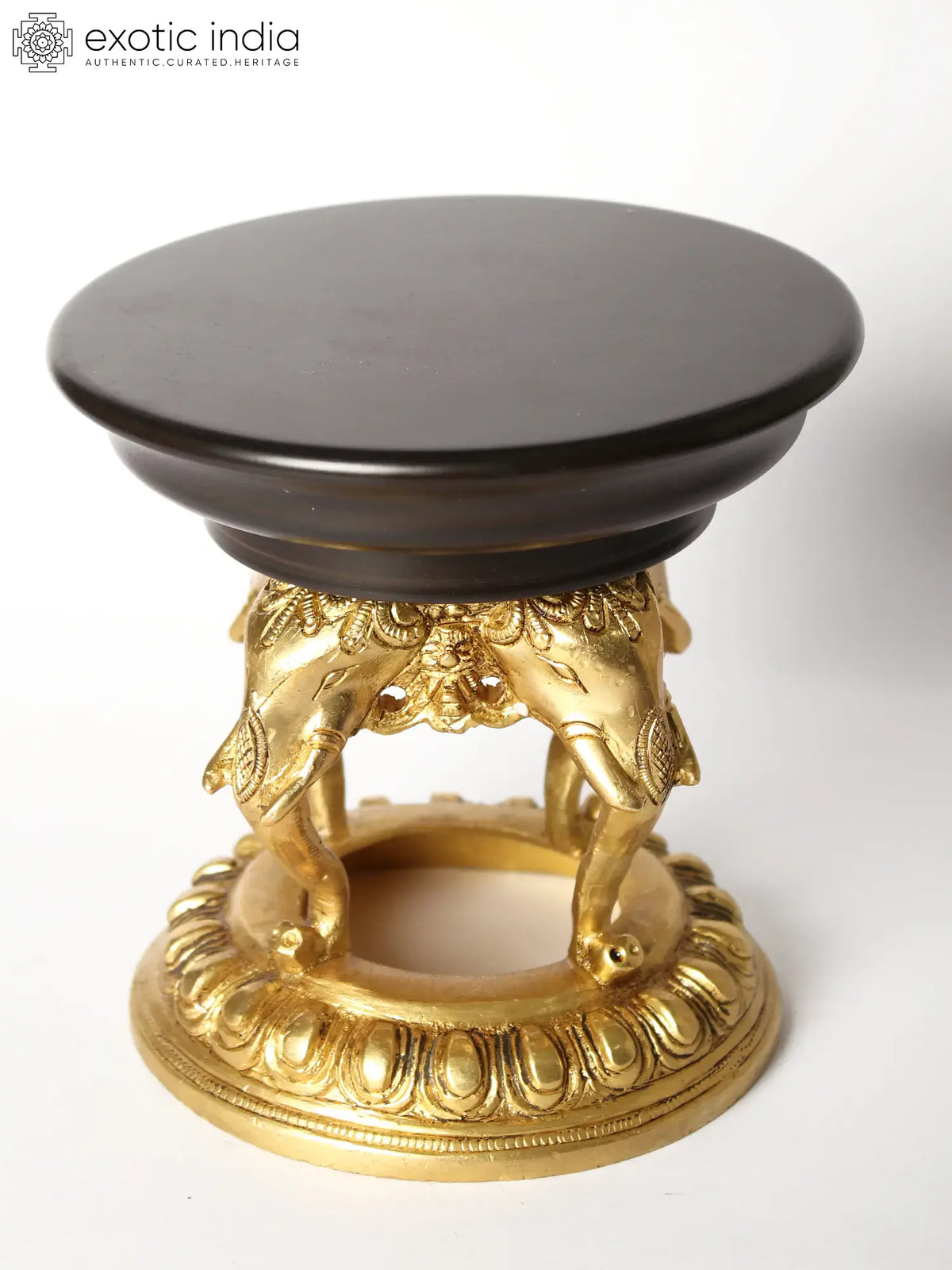 5" Unique Style Chowki for Deity | Handmade | Made in India