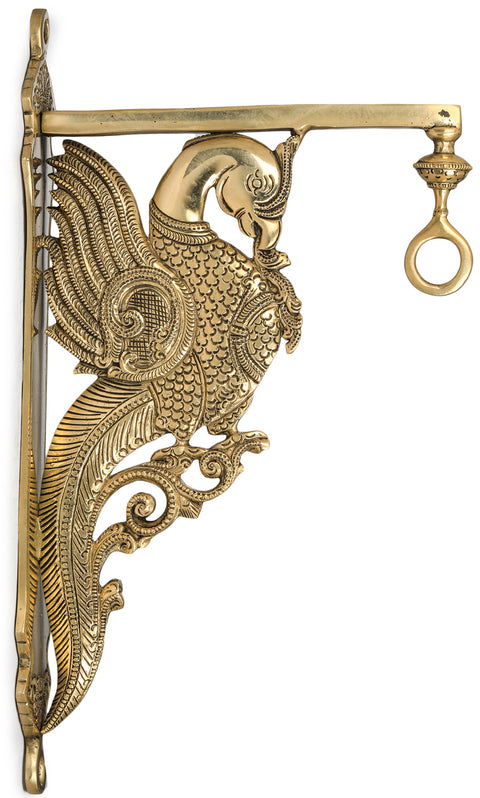 Wall Fixed Bell Hanging Parrot Bracket