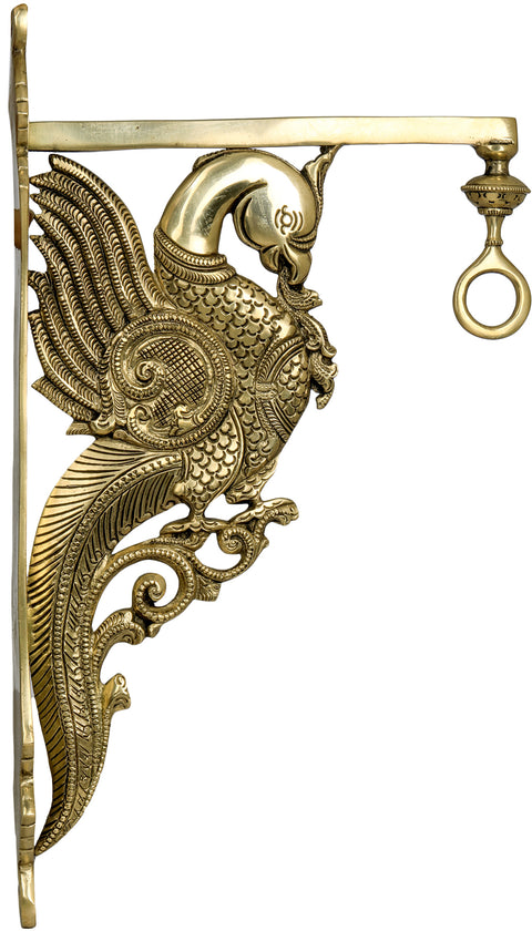 Wall Fixed Bell Hanging Parrot Bracket