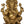 15" Blessing Ganesha Wearing a Majestic Crown In Brass | Handmade | Made In India