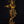 45" Superfine Lord Krishna Brass Sculpture with Swaying Necklace of Flowers