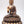 11" Vitarka Mudra Buddha Upon A Luxuriant Lotus Pedestal | Handmade Brass Statue