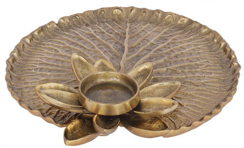 Lotus Flower Designer Candle Stand