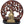 7" Brass Seated Buddha Figurine with Wooden Bodhi Tree Aureole| Indian Handcrafted Idol