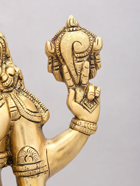19" Fine Quality Lord Venkateshvara (Tirupati Balaji) In Brass | Handmade | Made In India