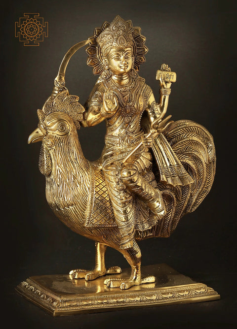 Bahucharji Brass Statue | Rare Goddesses of India