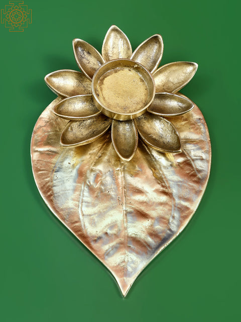 Paan Patta (Betel Leaf) Candle Holder
