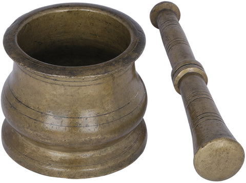 Solid Mortar and Pestle