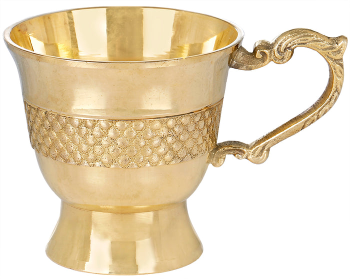 Small Brass Tea Cup for Kitchen and Dining