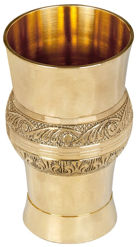 Designer Brass and Glass Kitchen Dining Utensils Set