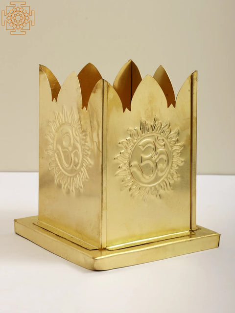 Brass Tulsi Planter | Flower Planters and Pot Stand