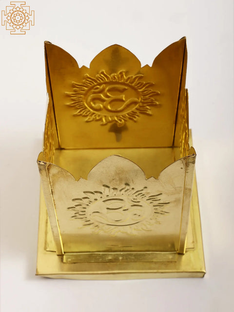 Brass Tulsi Planter | Flower Planters and Pot Stand