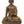 34" Large Bitone Buddha Seated on A Gigantic Lotus Bloom Throne | Handmade Brass Statue