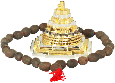Shri Yantra with Mala (Meru)